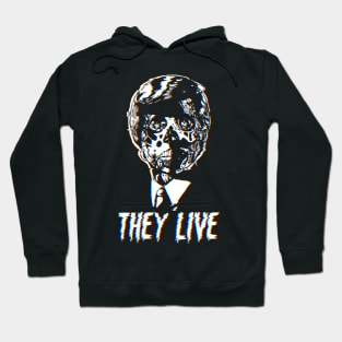 They Live - 80s effect Hoodie